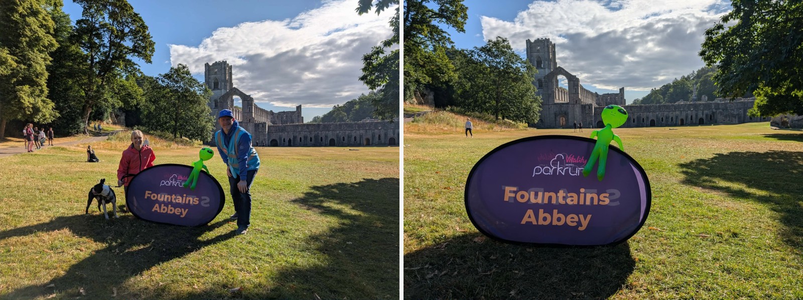 Fountains Abbey companion montage